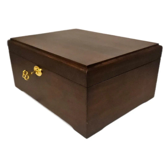 Acacia Wood Locking Charging Station