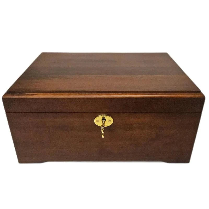 Acacia Wood Locking Charging Station